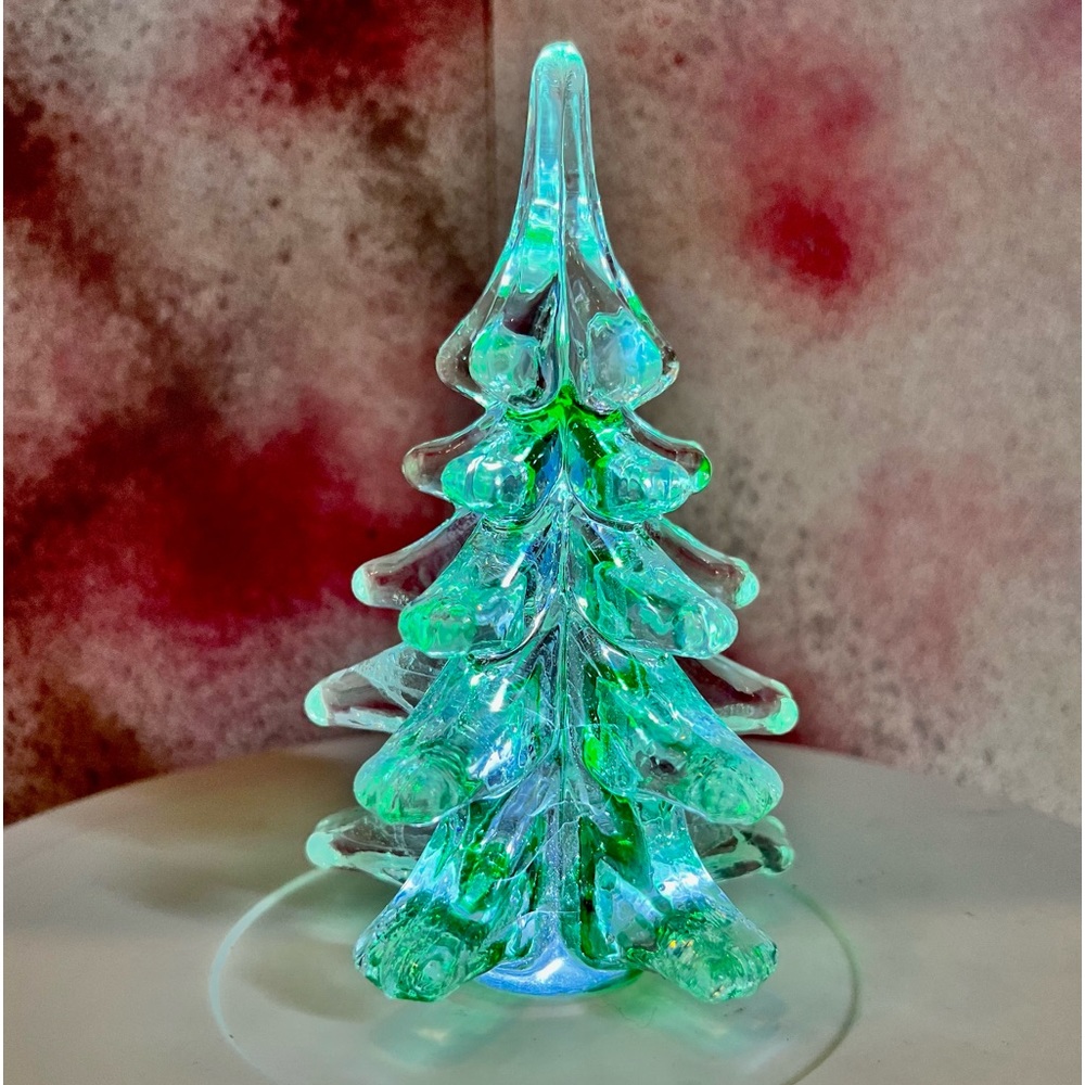 Murano Style Christmas Tree